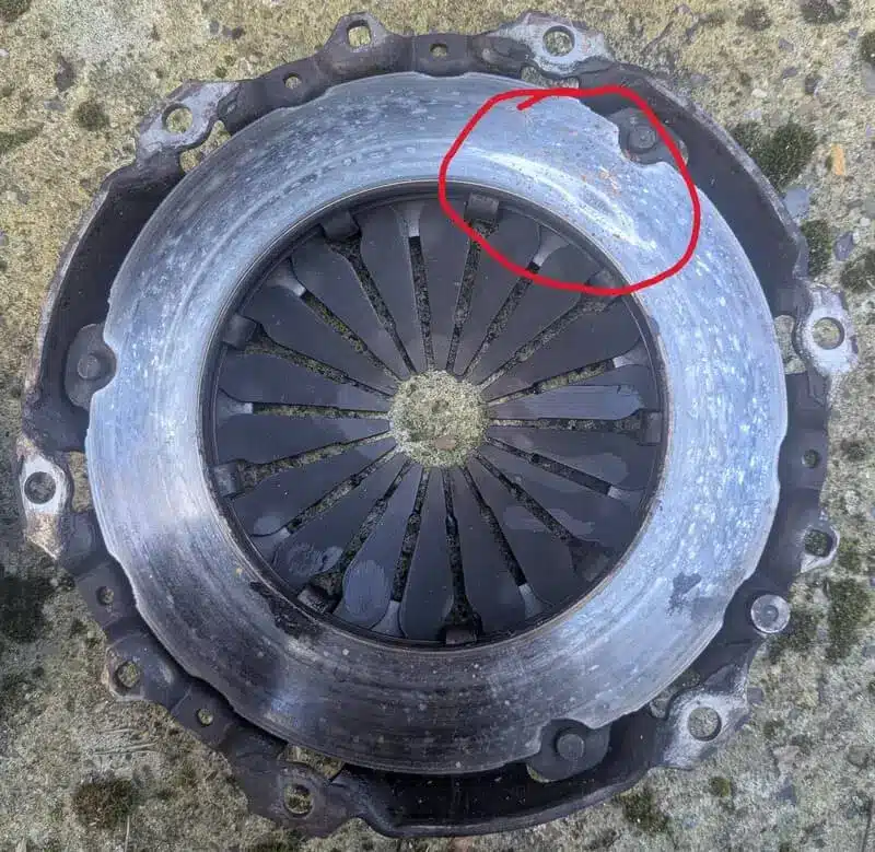 Usure MECANISME EMBRAYAGE