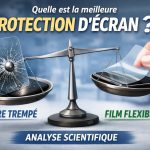 verre trempé vs film flexible+